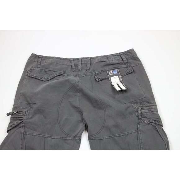 Deadstock Vtg 90s Marithe Francois Girbaud Mens 44x32 Baggy Strap Cargo Pants - Picture 14 of 16